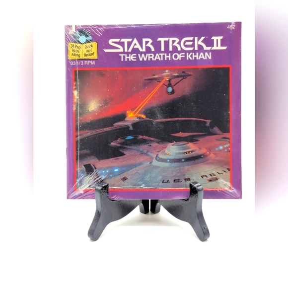 Star Trek II: The Wrath of Khan Read Along Record Sealed - Picture 1 of 2
